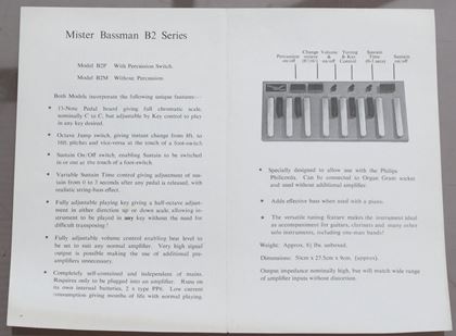 Dewtron-Early rare leaflets -Mr Bassman etc